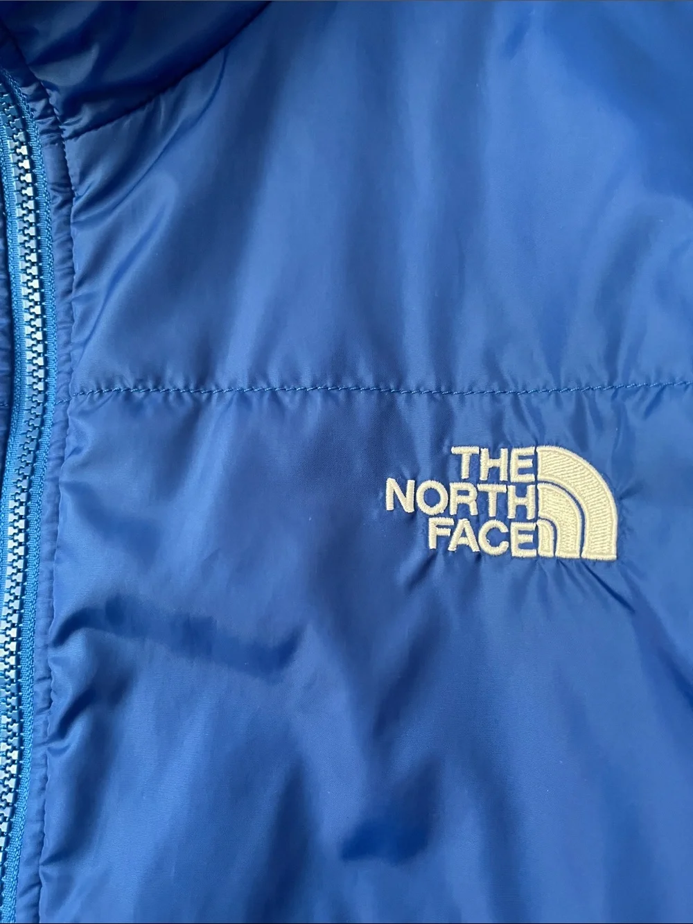 The North Face Men's Blue Puffer Jacket